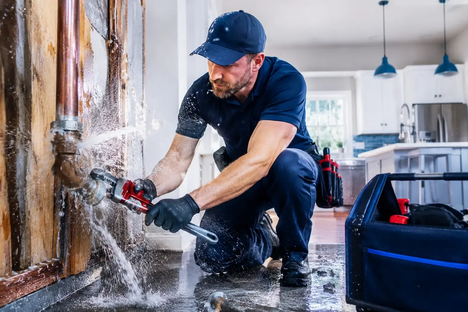 Local emergency pipe repair professionals in North Carrollton, MS